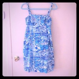 EUC Lilly Pulitzer Lola Dress (?) Fresh Catch